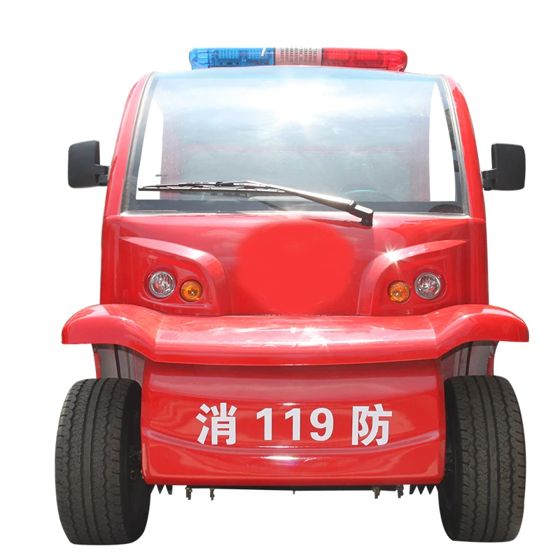 Электрический универсальный автомобиль четырехколесный пожарный мотоцикл с