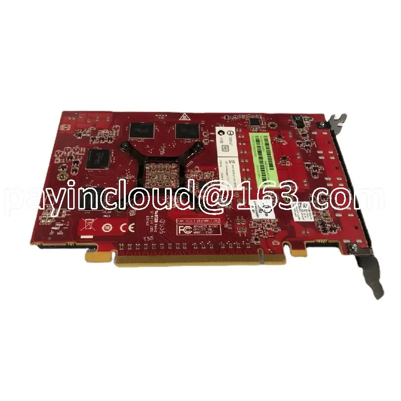 W5100 4 Гб многоэкранная видеокарта 4K HD видео редактирование 3D