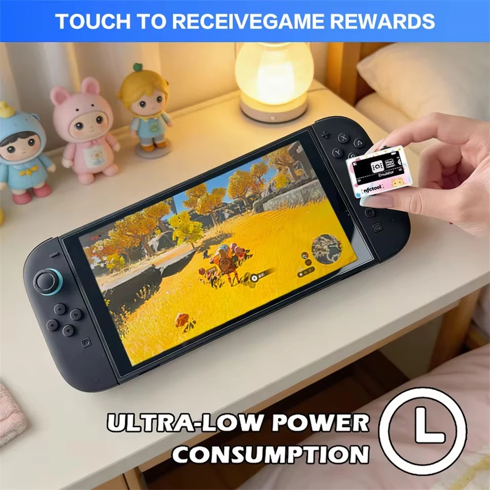 Фото Симпатичный эмулятор NFC Amiibo, перезаряжаемый, для Switch 3DS, симулятор для Kingdom Tears, аксессуары для Switch2 №4