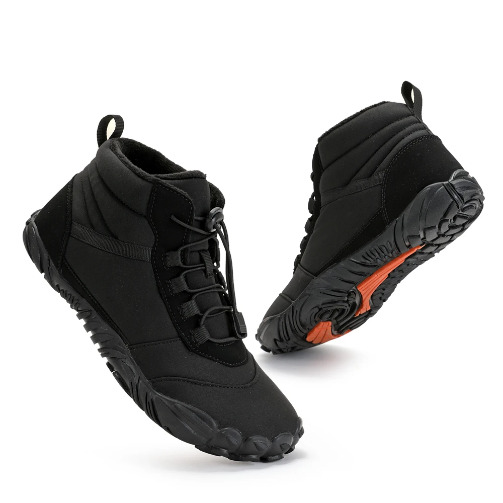 Winter Snow Boots Plush Warm Camping Hiking Mens Sneakers Trail Trekking Outdoor Sports Shoes Women Winter Boots Size 36-47