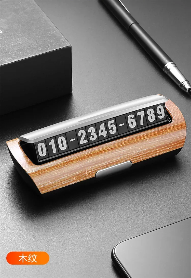 

Магнитная Парковочная Автомобильная Карта С Номером Телефона, Скрытый Номерной Знак, Стиль ABS + ПК, Ночник