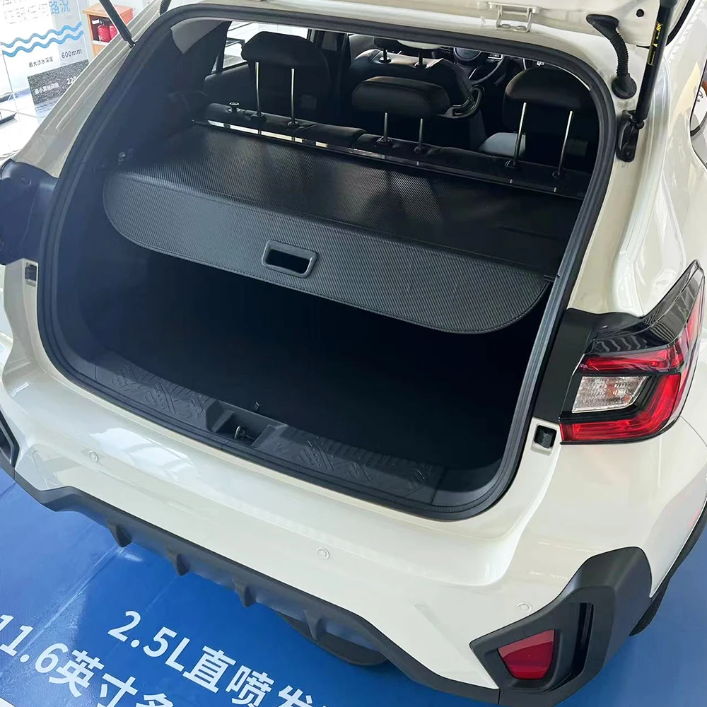 Для Subaru Crosstrek автомобильный багажник закрывающая штора кожаная полка для штор