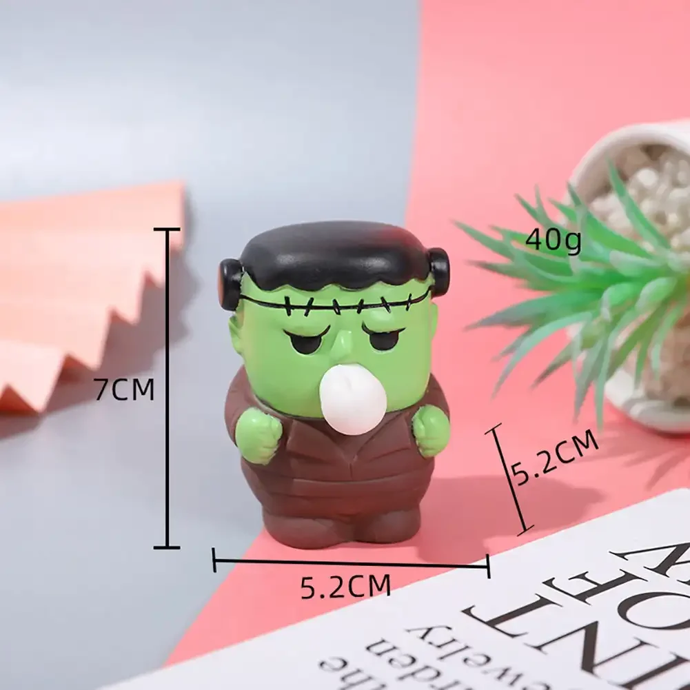 Призрак на Хэллоуин сжимаемая тыква TPR призрак мини-игрушки декомпрессия