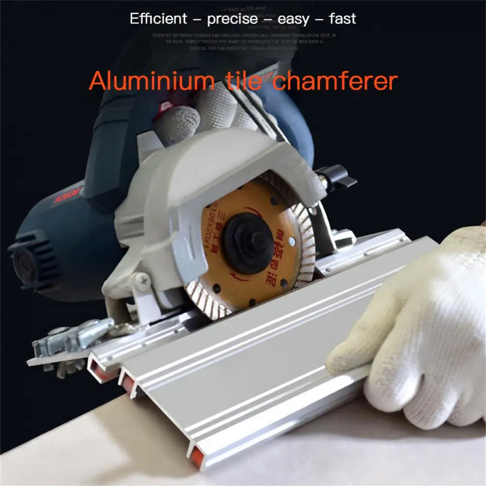 

Easy To Install Corner Cutting Machines Manual Marble Chamfering Guide Locator Adjustable Ceramic Tile Chamferer Aluminum Alloy