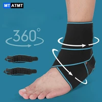 1pcs ankle brace stabilizer support adjustable for basketballrunningachilles minor sprainsjoint pain reliefinjury recovery