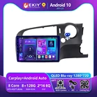 EKIY T900 8G 128G для Honda Stream 2 2006 2007 2008 2009 2010 - 2014 RHD Автомобильный радиоприемник GPS Авто Android Carplay Беспроводная мультимедийная система Blu-ray QLED  2 Din DVD-плеер Головное устройство