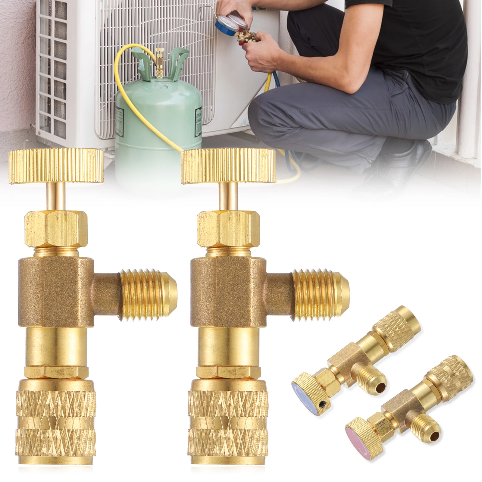 

Адаптер для кондиционера, 1/4 дюйма, 5/16 дюйма, штекер/гнездо