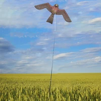 birds scaring hawk flying kite simulated hawk scare wind power pigeon scarer device for outdoor home garden farm scarecrow