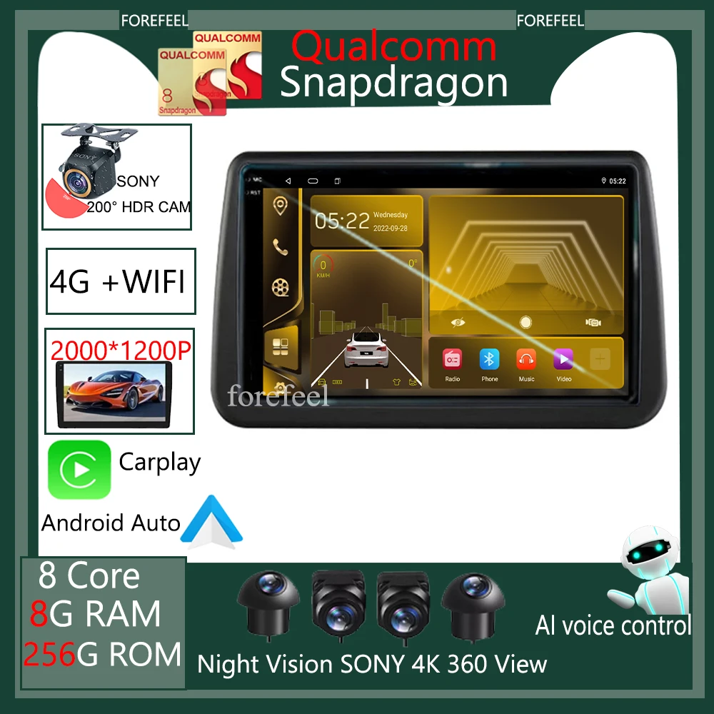 

Автомобильный мультимедийный плеер Qualcomm Android 12 для OPEL MERIVA 2010 2011 2012 213 2014, Автомагнитола для Carplay, радио, GPS-навигация, Wi-Fi, QLED, DVD, BT