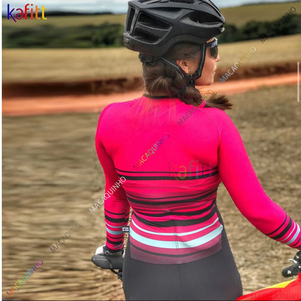 Зимняя тонкая женская велосипедная Джерси 2022 Бесплатная доставка в Бразилию