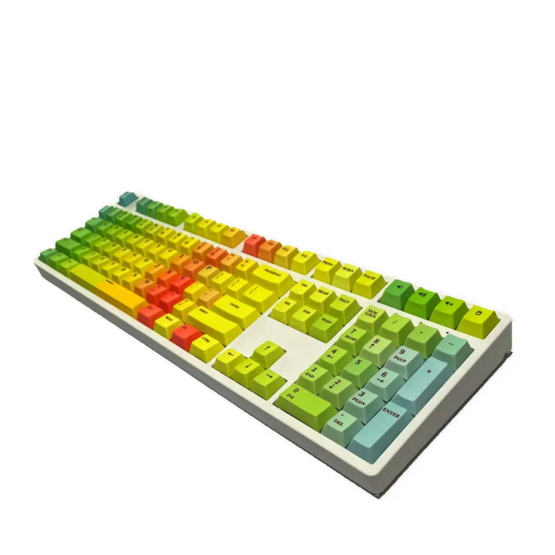 

RGB hot swap keycap keyboard 108 key BT wireless computer game mechanical keyboard