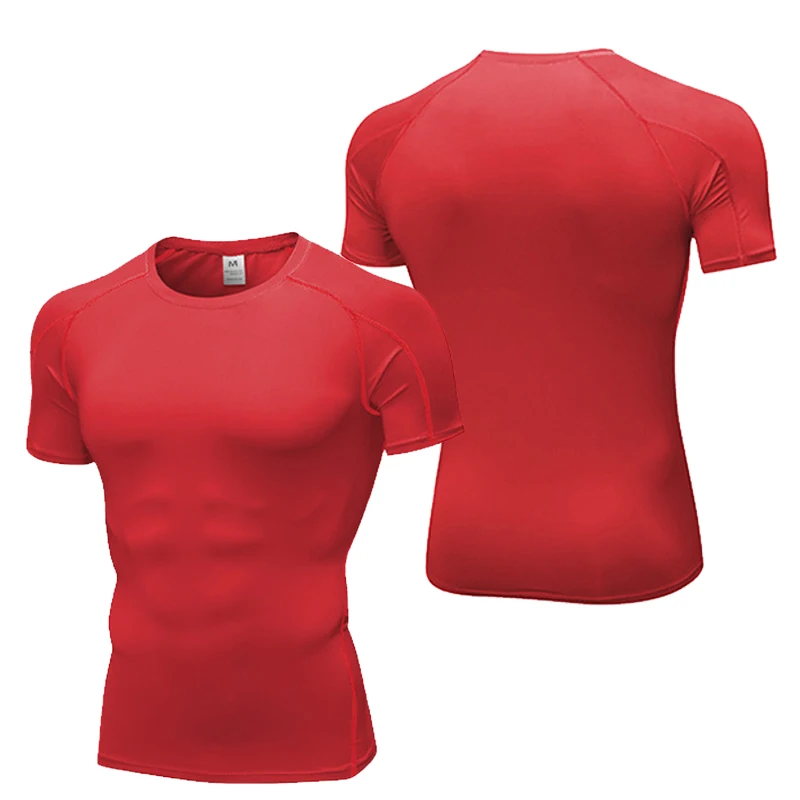 

Quick Dry Breathable Tight Men Fitness Tank Top Bodybuilding Muscle Tee Workout Gym Sport Wear Shirts
