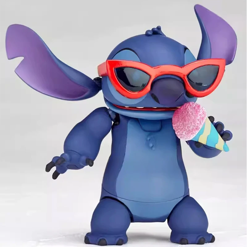 1/12 100% оригинал Kaiyodo Revoltech Stitch в наличии KAIYODO Lilo &amp Reprint аниме фигурки героев модель