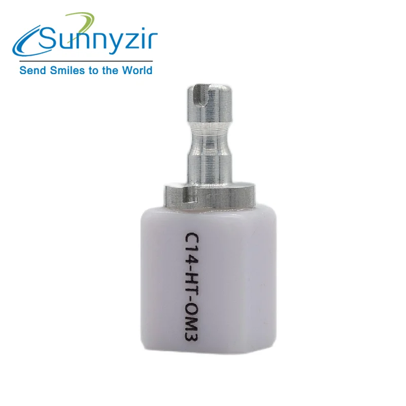 

Sunnyzir Glass Ceramic (C14)-HT/LT(5Pieces) Lithium Disilicate Emax Blocks Material for Sirona MCXL Cad Cam in Dental Lab
