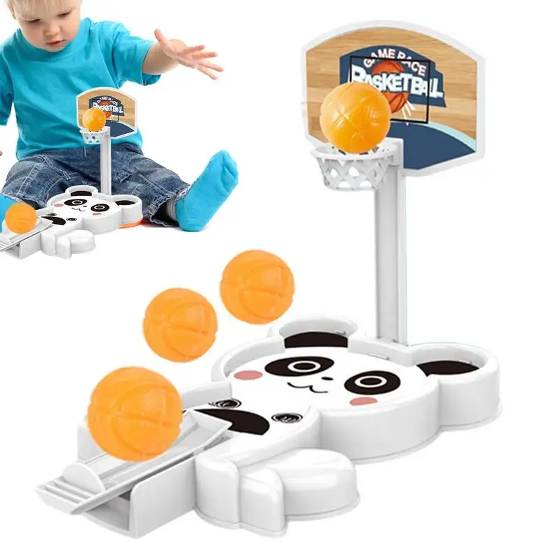 

Desktop Basketball Game Bouncing Game With Catapult Finger Toys For Kids Improve Fine Motor Skills Basketball Hoop Desktop