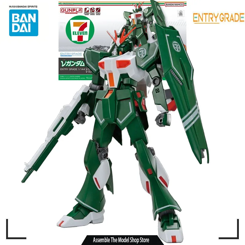 

Bandai Original Model Kit EG 1/144 RX-93 V GUNDAM 7-11 Limited Edition Anime Action Figure Assembly Model Toy Gift for Boys
