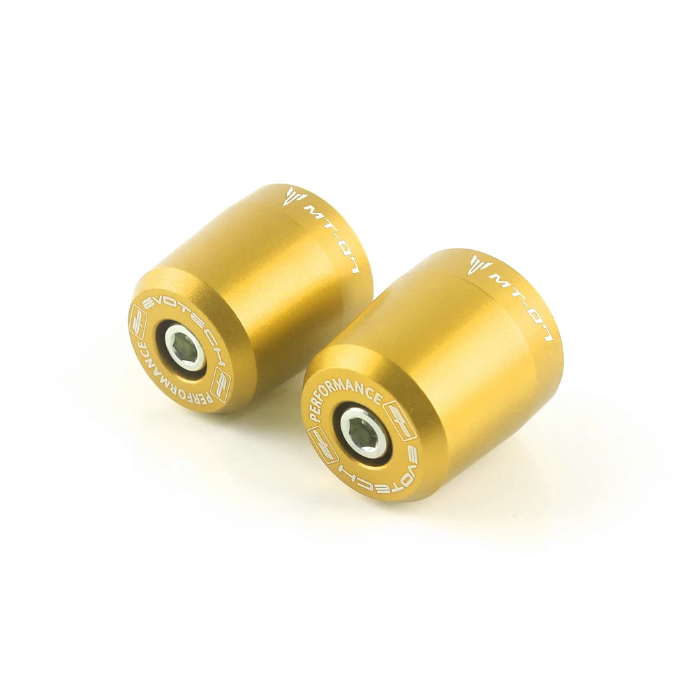 

Алюминиевые Запчасти для мотоциклов, ручки, ручки, концы руля, крышка-слайдер для YAMAHA MT07 FZ07 MT-07 MT 07