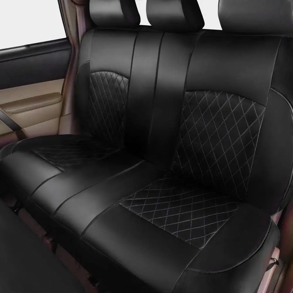 

Universal Fit Most Car PU Leather Seat Covers Airbag Compatible Interior Accessories Front/ Rear/ Full Set Cover Cushion Suv