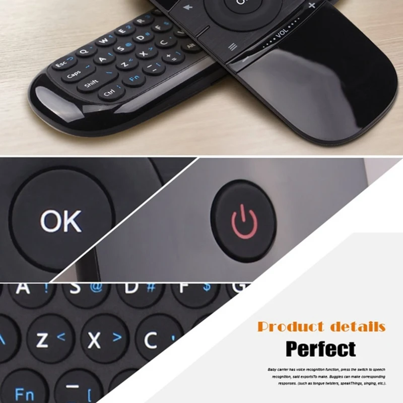 Беспроводная мини-клавиатура Wonlex w1 с пультом ДУ - купить по выгодной цене |