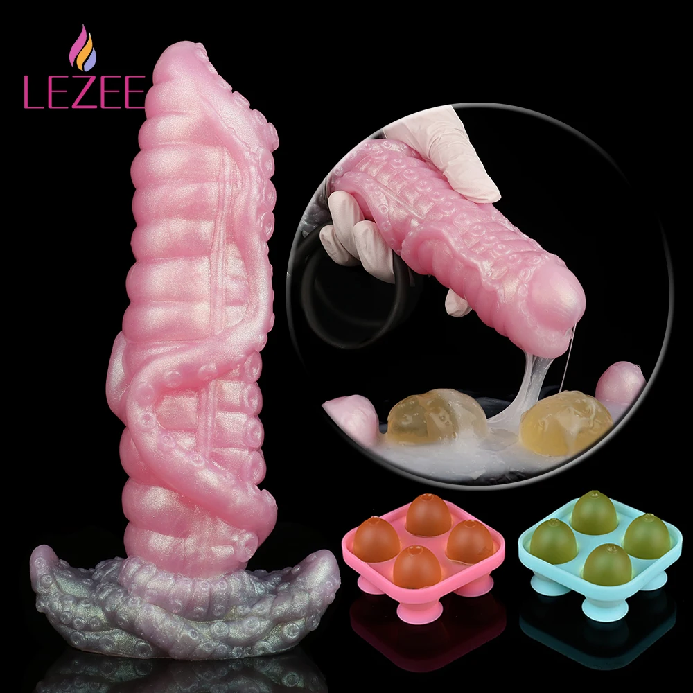 LEZEE пневматические яйцевизисторы фаллоимитатор дракона Lay Egg фаллоимитаторы