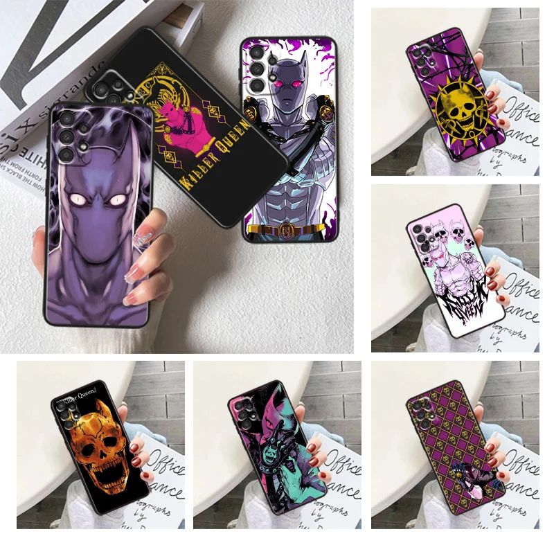 

Anime JoJo Killer Queen Hard For Samsung A91 A81 A73 A72 A71 A54 A53 A52S A51 A42 A41 A34 A33 A21 A31 A23 lite Black Cover