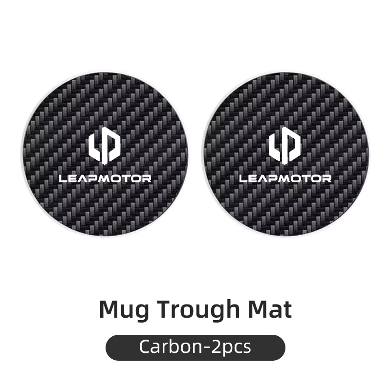 

Автомобильная подставка, карбоновая кружка, подставка для питья, нескользящий коврик, аксессуары для Leapmotor T03 S01 C11 C01, ледяной двигатель