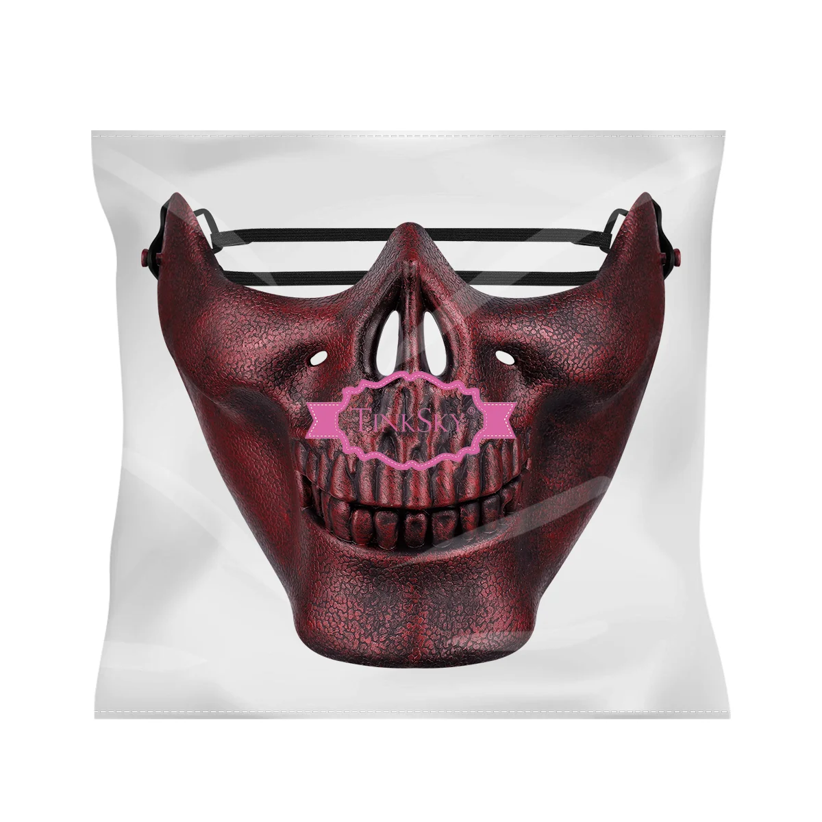 Маска с черепом TINKSKY защитная маска для лица на Хэллоуин косплея маскарада (медно)