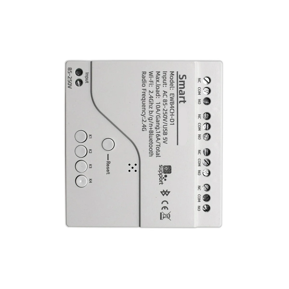 

For EweLink Remote Controller 85-220V 4 Channel Smart WIFI Timing Switch Module Mobile Phone APP Lamp Switch