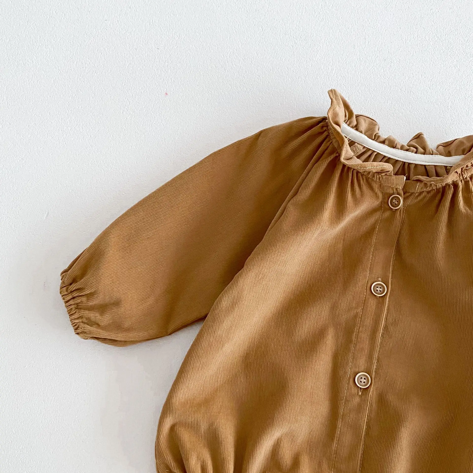 Вельветовая накидка для новорожденных девочек хлопковая одежда комбинезоны