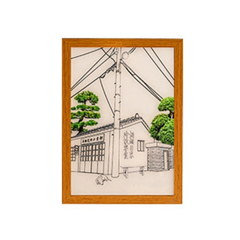 Искусственная живопись искусственная ночь прикроватная лампа атмосферная