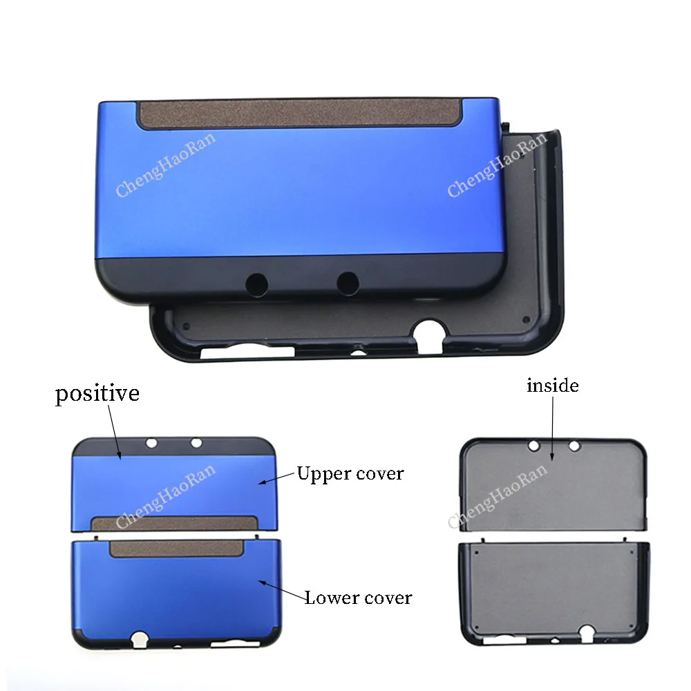1 Шт. Новый Красочный Матовый Жесткий Алюминиевый Чехол Для 3ds Xl Ll С Верхними И
