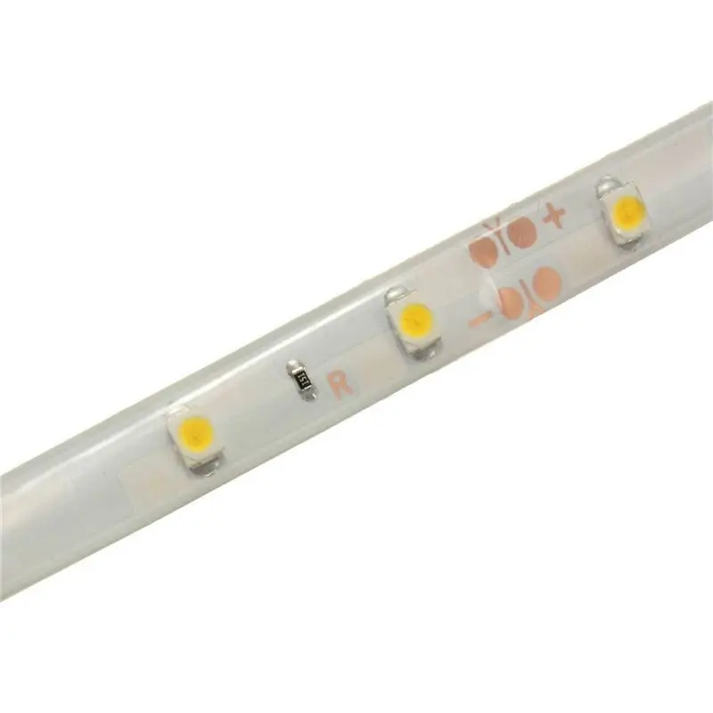 Фото F-3C 3 шт. 1 м 60-3528 SMD Водонепроницаемая светодиодная лента DC12V (теплый белый) №3