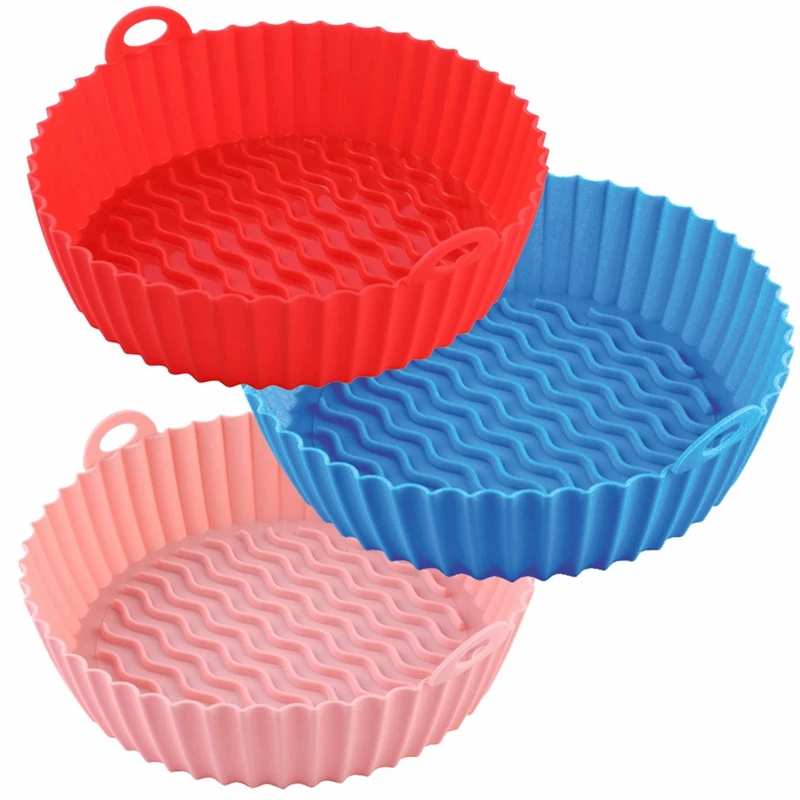 

Silicone Air Fryer Liners, Air Fryer Silicone Basket, Parchment Paper, Air Fryer Tray Air Fryer Accessories