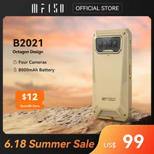 IIIF150 B2021 8000mAh Helio G25 Octa Core Mobile Phone 5.86''HD+ Waterproof Rugged Smartphone 6GB+64GB 13MP Quad Camera IP68/69K
