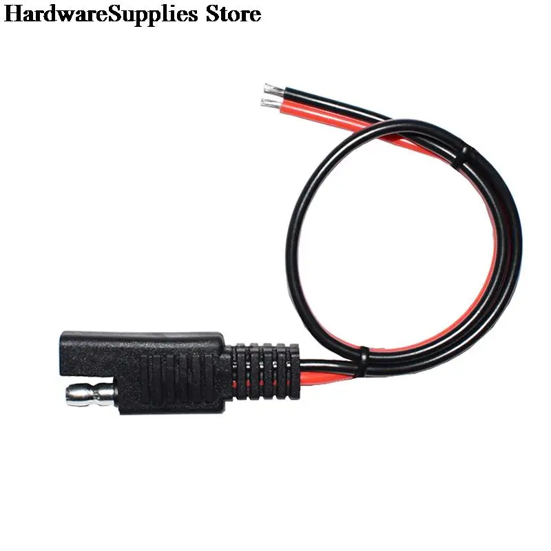 Автомобильный Удлинительный кабель 30 см 12 в SAE Power 18AWG 2 Pin с кабелем