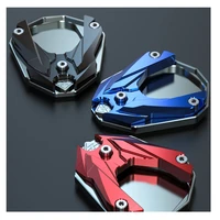 rts high quality motorcycle spare parts side stand cover kickstand support support shell for bmw 310gs honda yamaha kawasaki