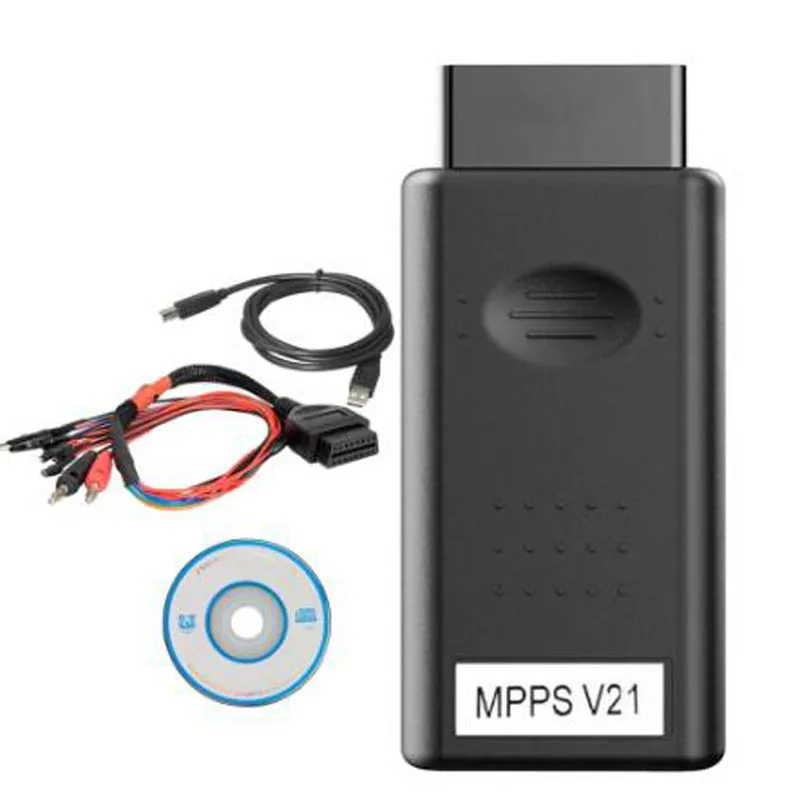 MPPS V21 ECU чип тюнинг интерфейс Авто OBD 2 OBD2 V18 для EDC15 EDC16 EDC17 Многоязычный CAN Тюнинг
