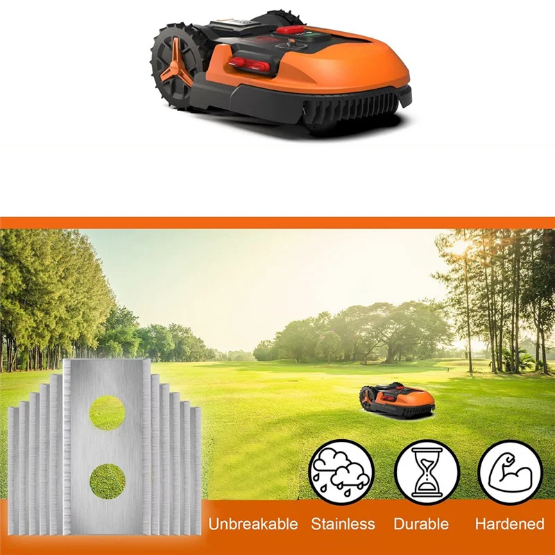 30 шт. лезвие робота-газонокосилки сменное для Worx Landroid автоматическая движущаяся