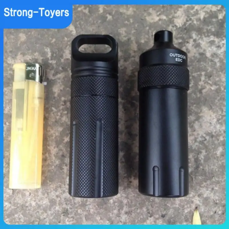

EDC Waterproof Hike Box Capsule Survive Seal Holder Storage Camp Medicine Match Pill Outdoor Dry Bottle Trunk Container Case