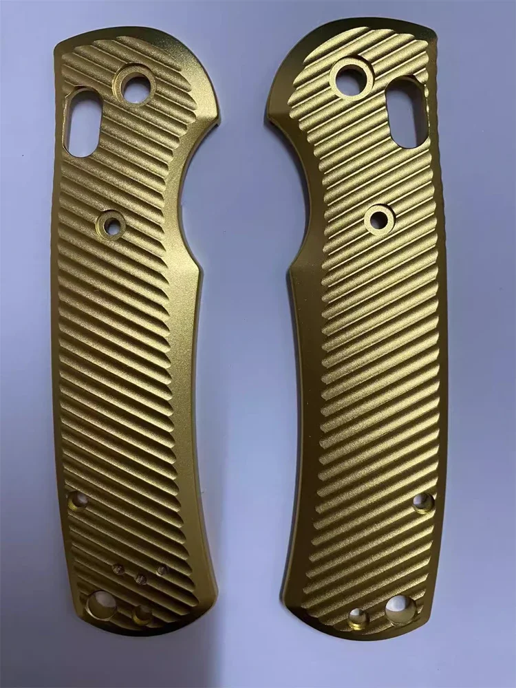 1 пара весов с ручкой из золотого алюминиевого сплава на заказ для ножей Benchmade