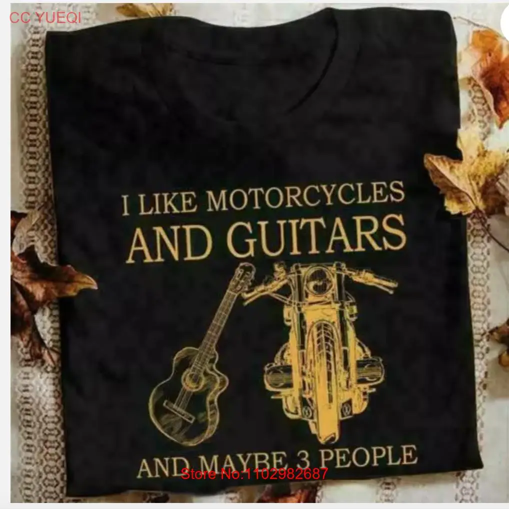 Мне нравятся мотоциклы и гитары может быть футболка 3 человека в подарок