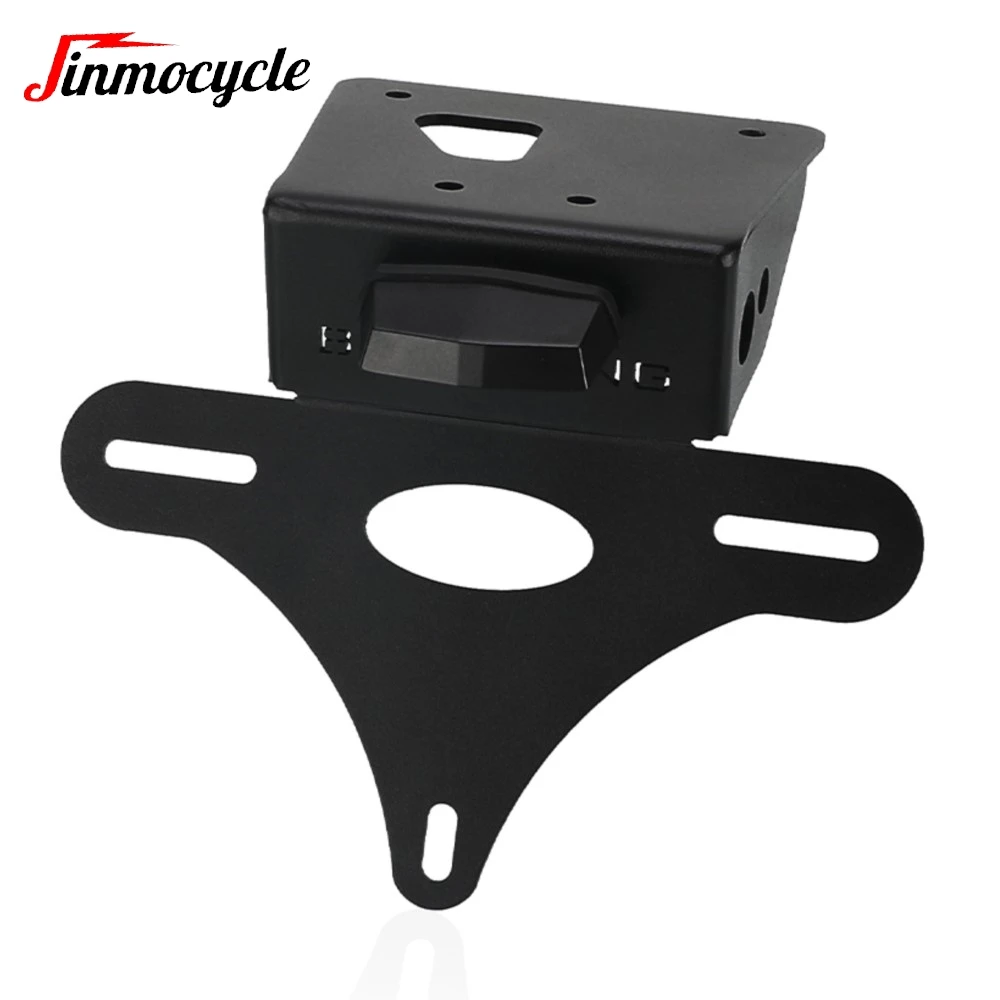 Фото Для Honda MSX125 GROM125 MSX 125 GROM 125 2022 2023 2024 мотоциклетный задний аккуратный номерной знак, комплект для устранения крыльев, кронштейн №5