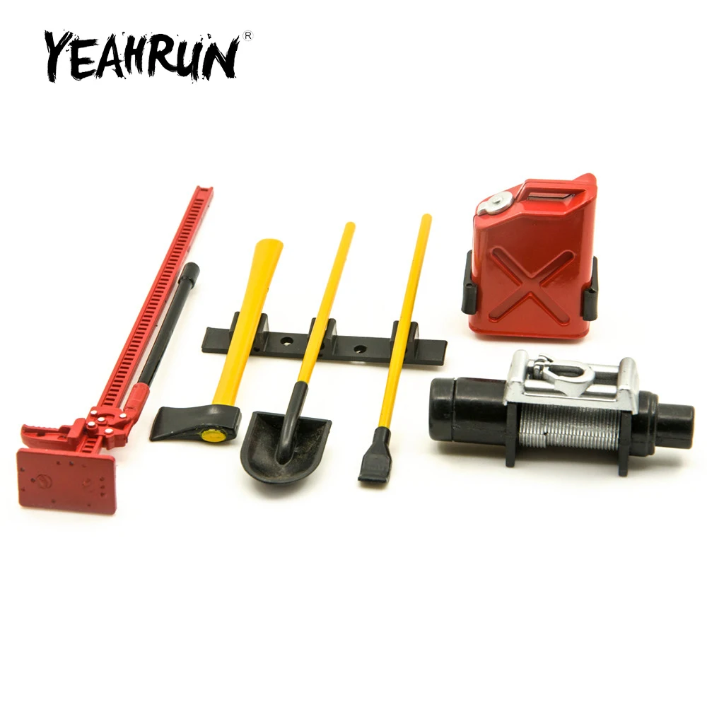 Пластиковые мини-инструменты YEAHRUN для Axial SCX10 Wraith TRX-4 1/10 дистанционное управление