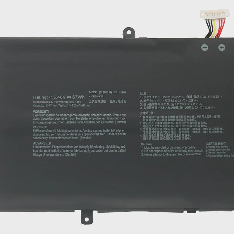 Фото Новый аккумулятор для ноутбука C41N1904 C41N1904-1 ASUS Zenbook Flip 13 14 UX363EA UX363JA UX393EA UX393JA UX325EA UX425JA UM425IA X435EA №3