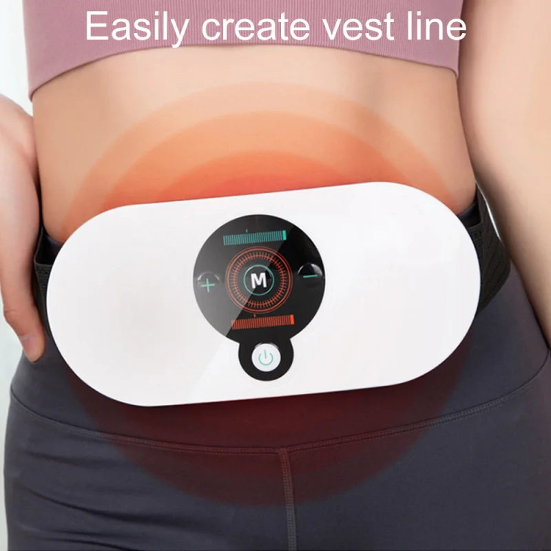 

Massage Air Waist Belt Wireless Charging Lazy Body Fitness Heating Vibration Shaking Machine Lumbar Support Pain Relief Massager