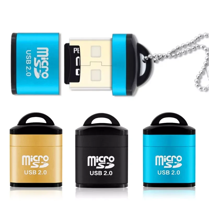 

2022NEW USB Card Reader Fast Mini Micro SD/TF Mobile Phone Memory Card Reader Portable USB 2.0 Cardreader Laptop Accessories