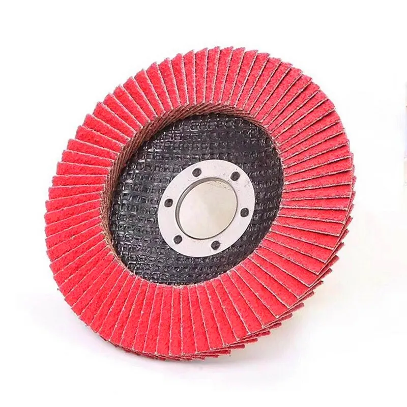 

4inch 5inch 7inch Ceramic Flat Flap Disc Polishing Disc Sanding Discs 10pcs/Pack