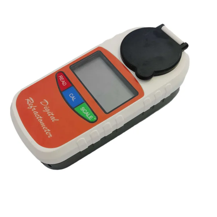 

Brix 0-90% Handheld Refractometer Sugar Brix Digital Auto Refractometer for Sugar Sweetness Metal Plastic Feature Weight