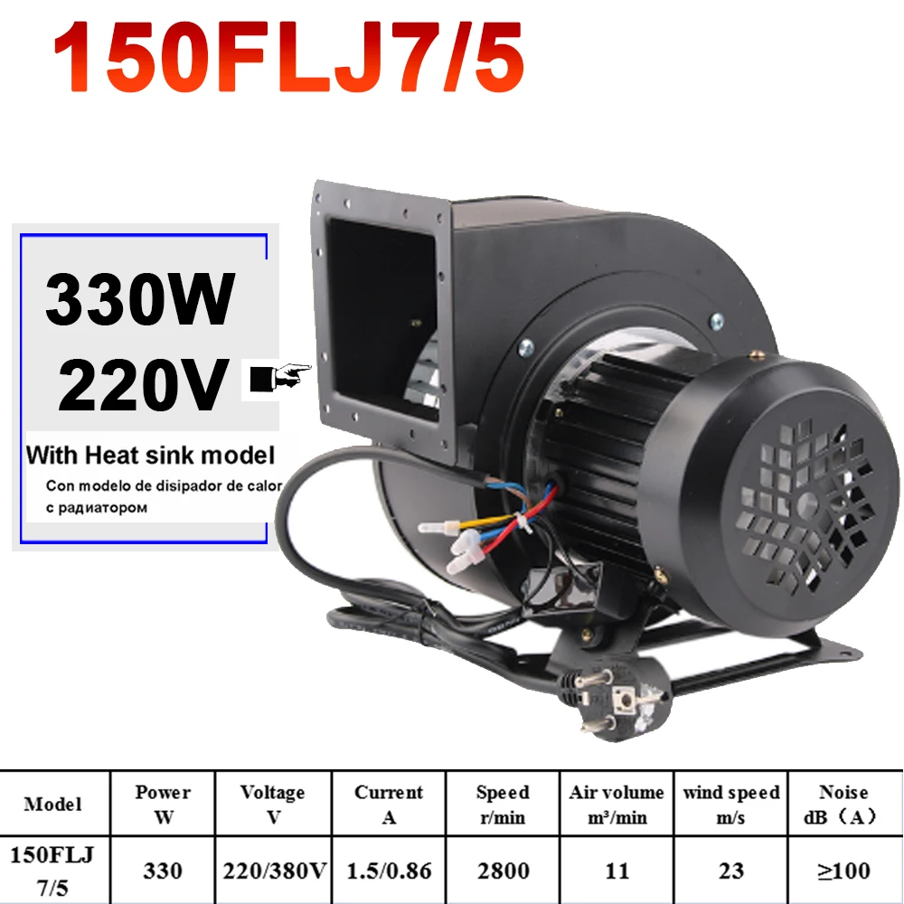 

Промышленный воздуходувка HIMOSKWA 120/140/330 Вт 220/380 В