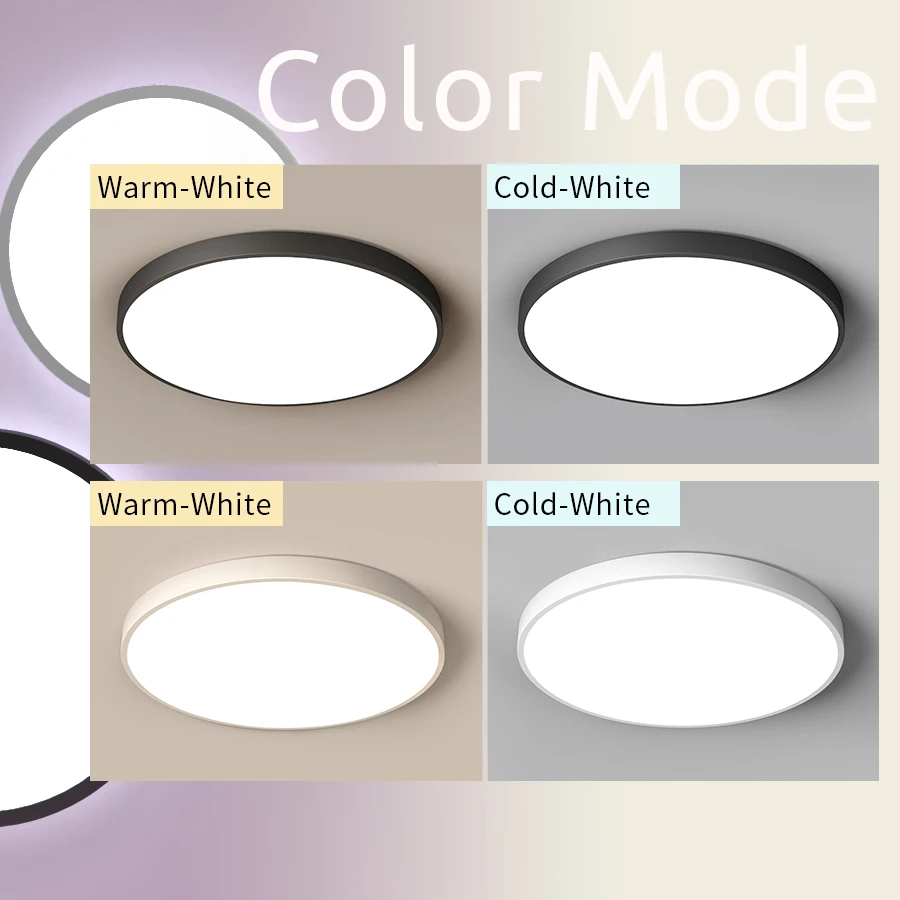 $29.09 0.9inch Ultra-thin LED Ceiling Lamp Large Panel Light Ultra Thin Lighting Fixture Led Ceiling Light Living Room Bedroom Kitchen